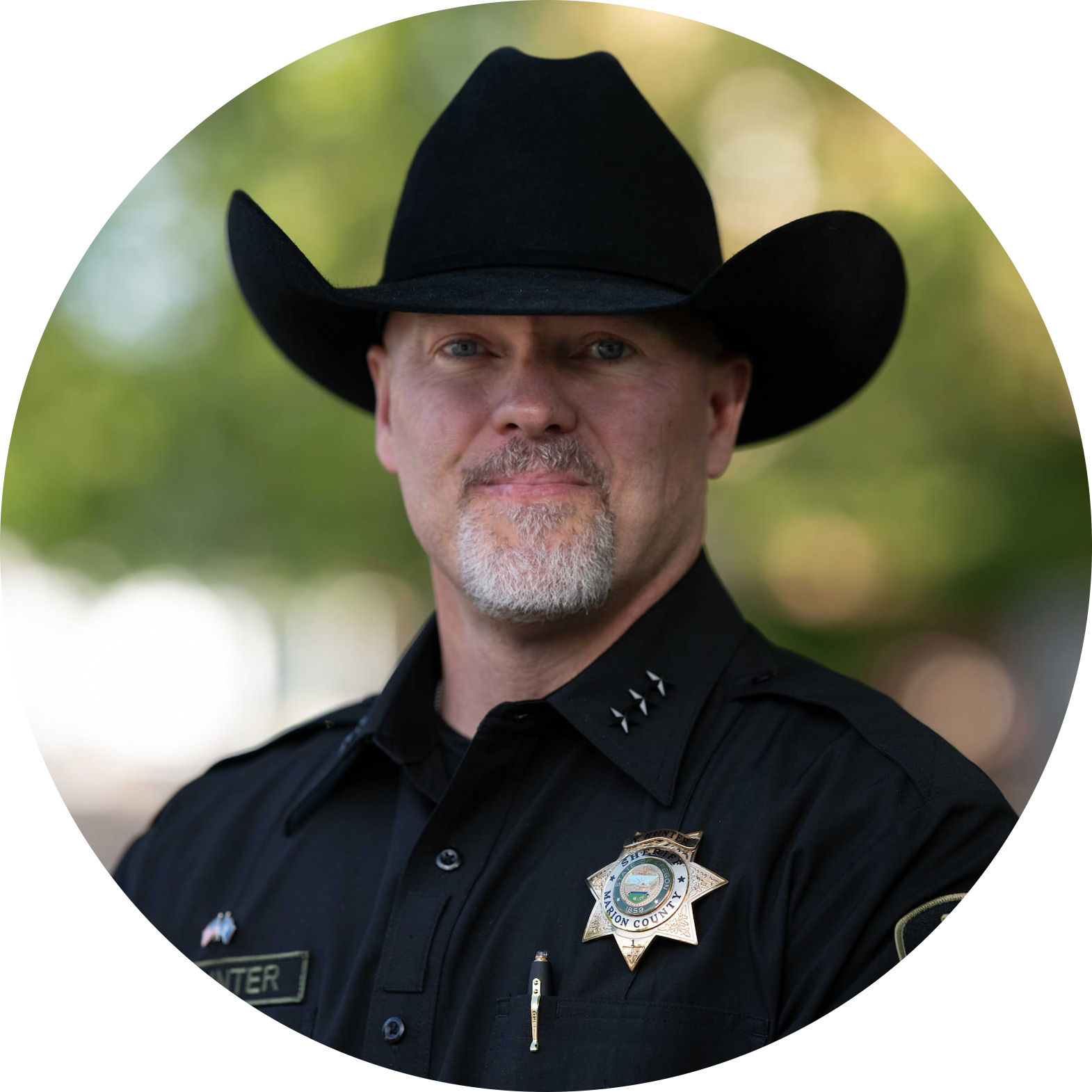 <b>Nick Hunter</b><br>Marion County Sheriff
